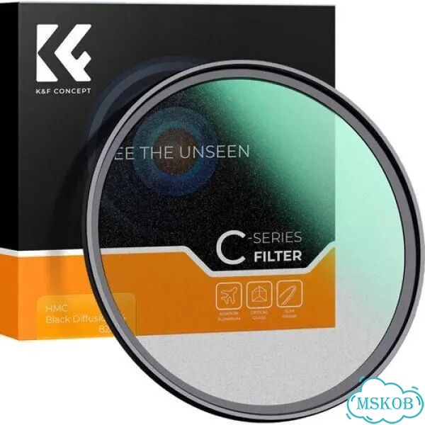 Светофильтр K&F Concept 82мм 1/4 (KF01.2251) фото 1