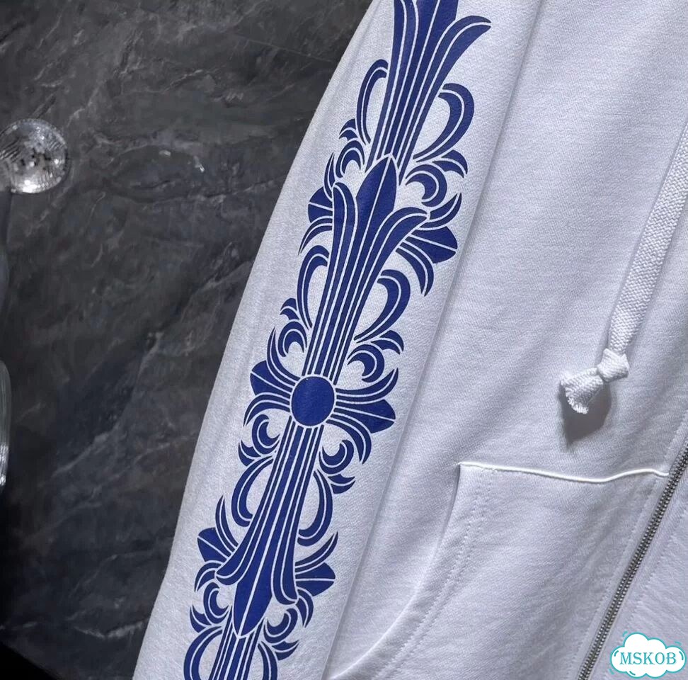 Зип худи chrome hearts фото 3