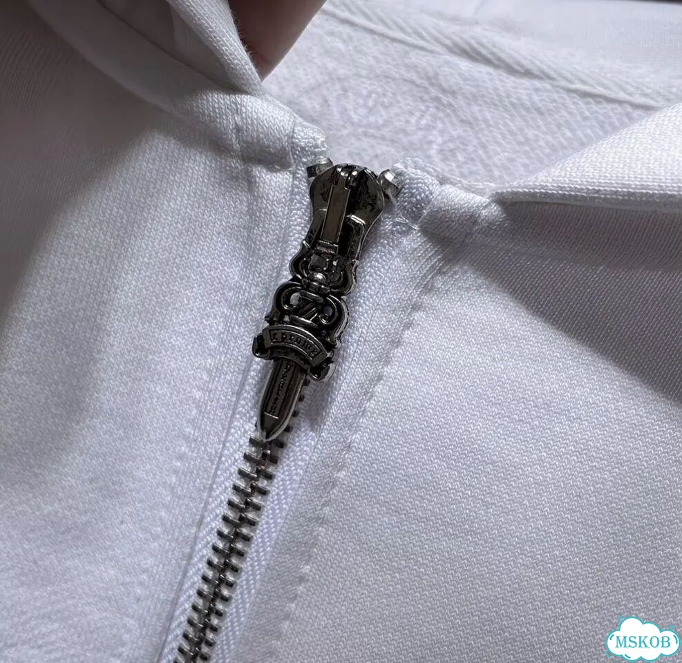 Зип худи chrome hearts фото 5