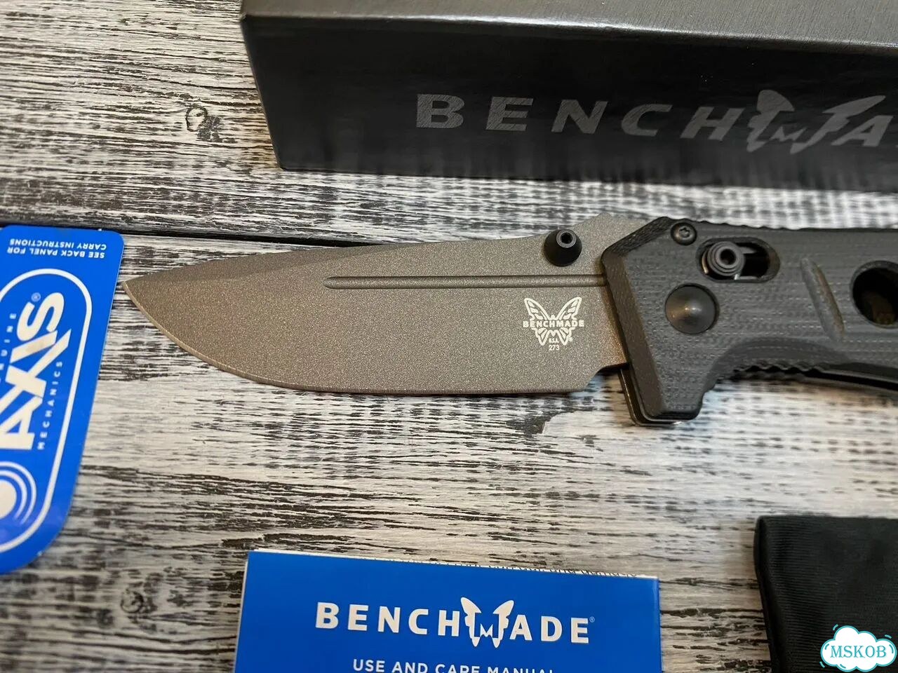 Нож складной Benchmade Mini Adamas 273GY-1 фото 3