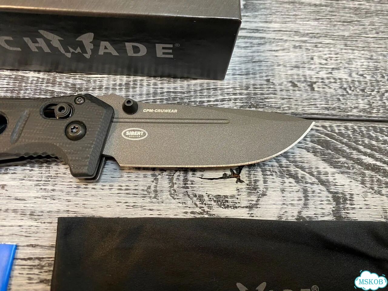 Нож складной Benchmade Mini Adamas 273GY-1 фото 6