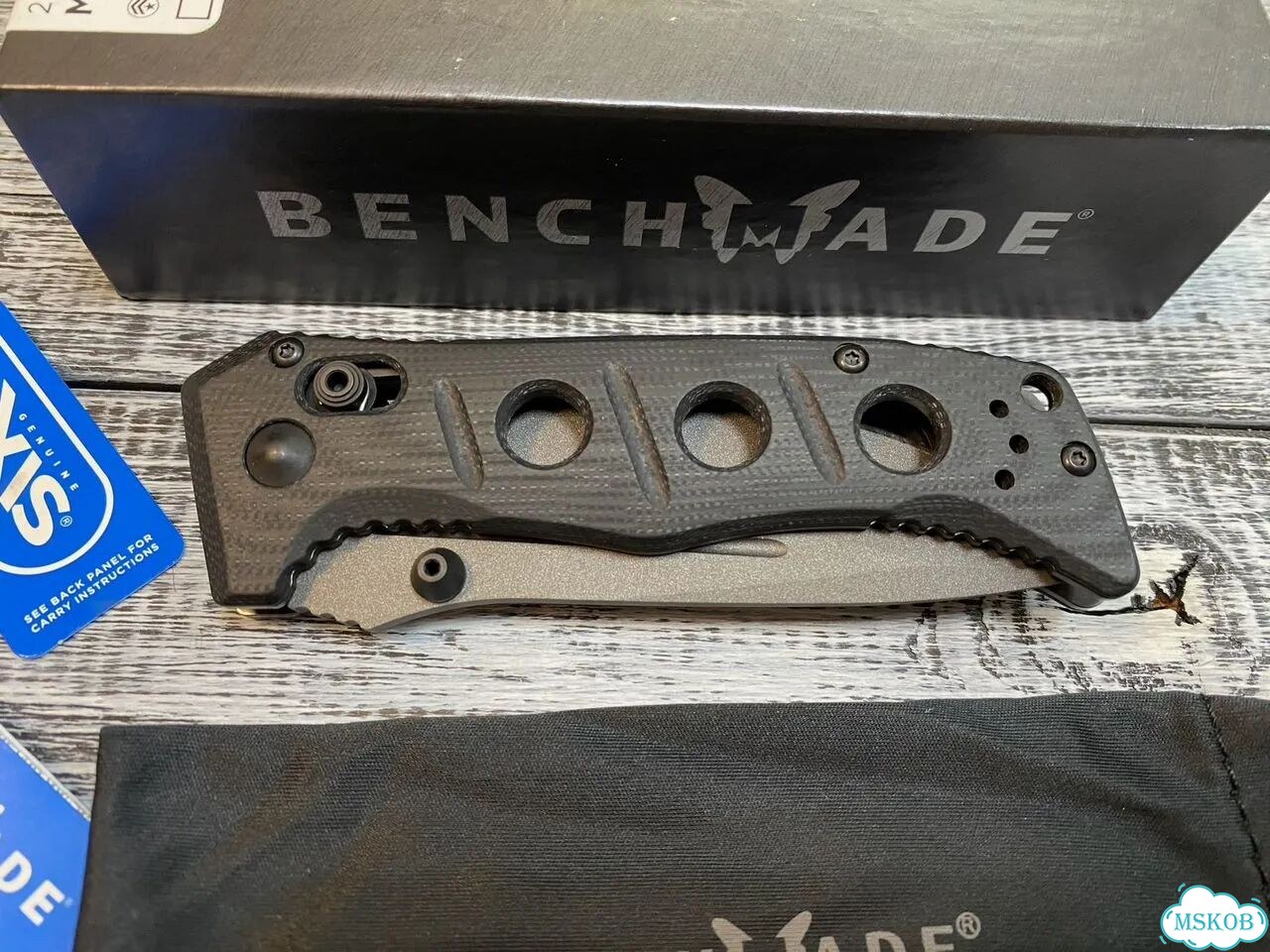 Нож складной Benchmade Mini Adamas 273GY-1 фото 9