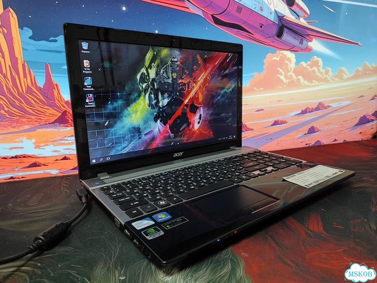 Игровой ноутбук Acer i7 4Gb Видео 10 озу SSD фото 5
