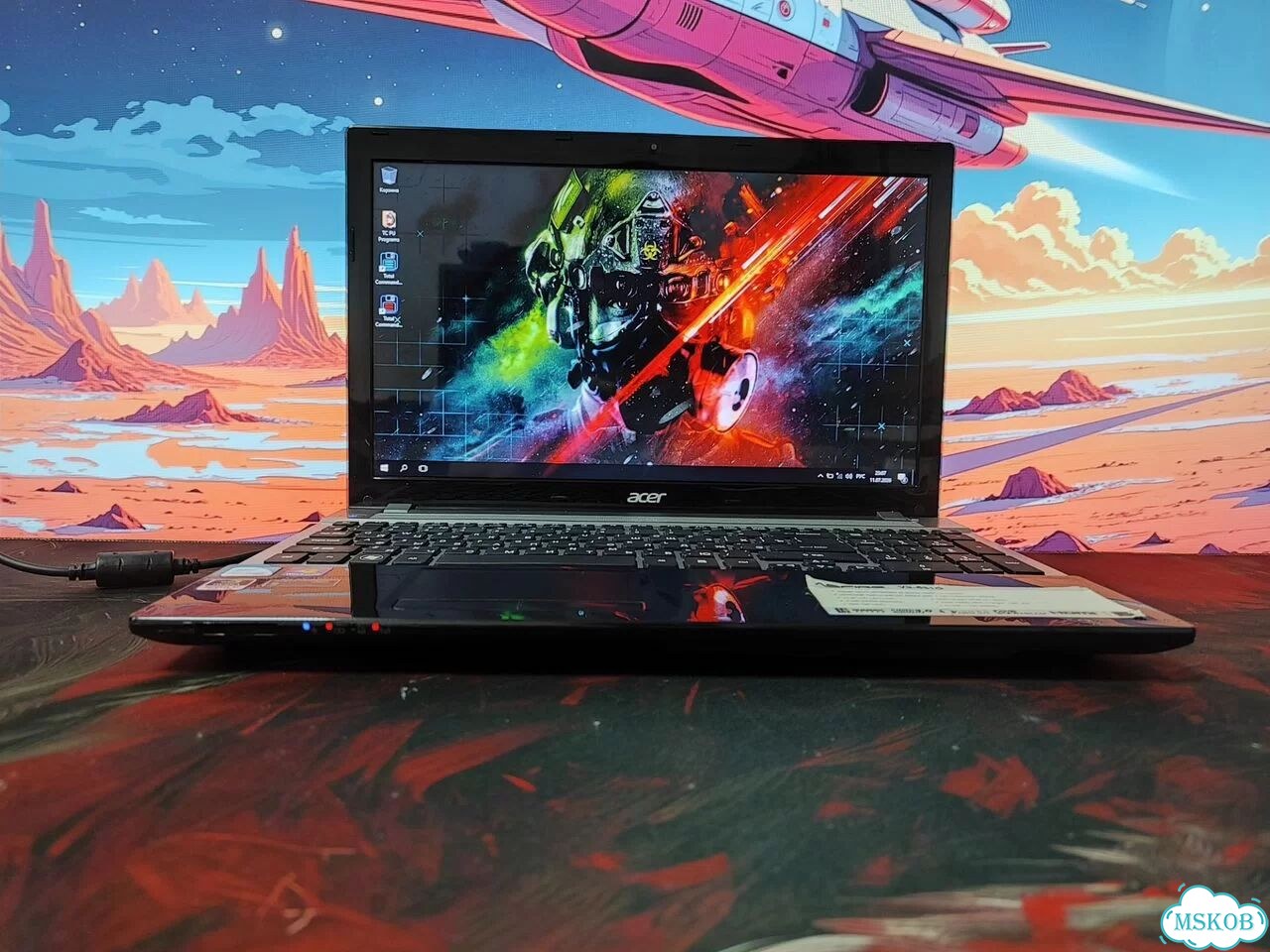 Игровой ноутбук Acer i7 4Gb Видео 10 озу SSD фото 8