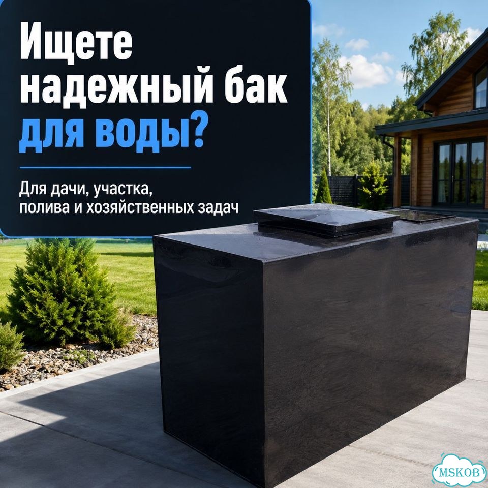 Овальный резервуар для воды 1000 л фото 7