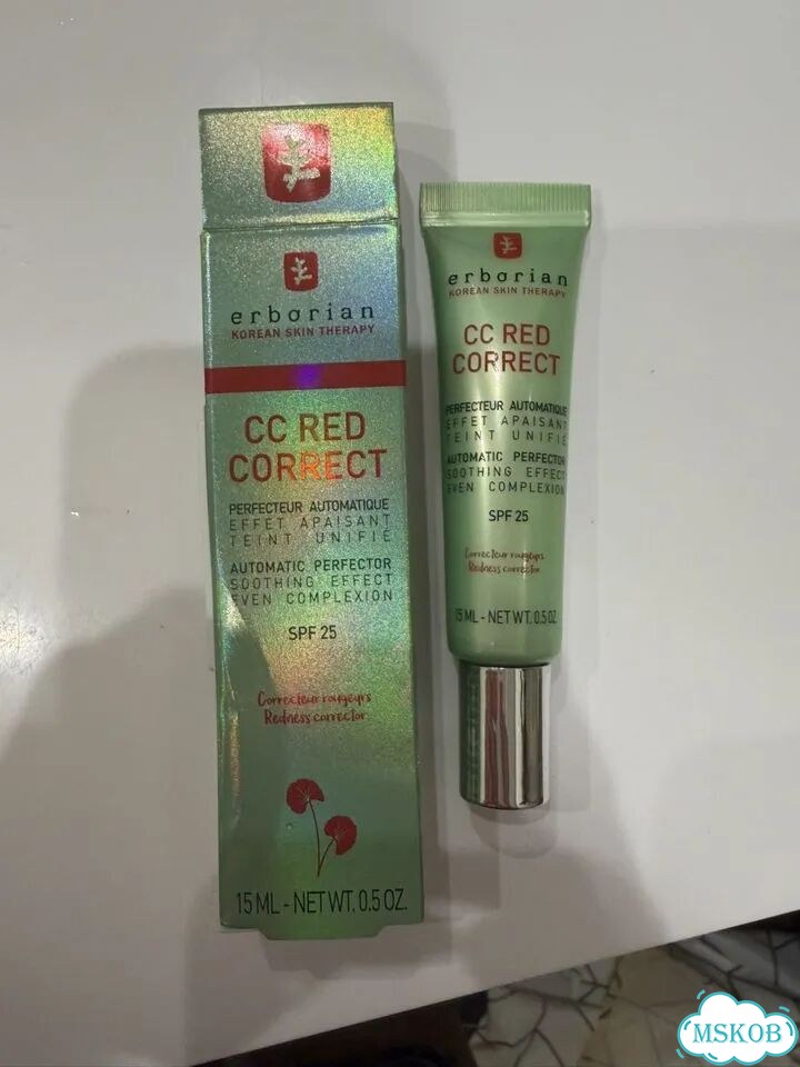 Erborian CC red correct 15 фото 1