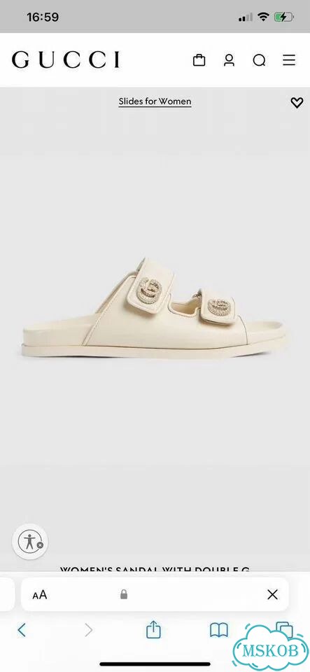 Gucci DAD женские шлепанцы (36-41) фото 7
