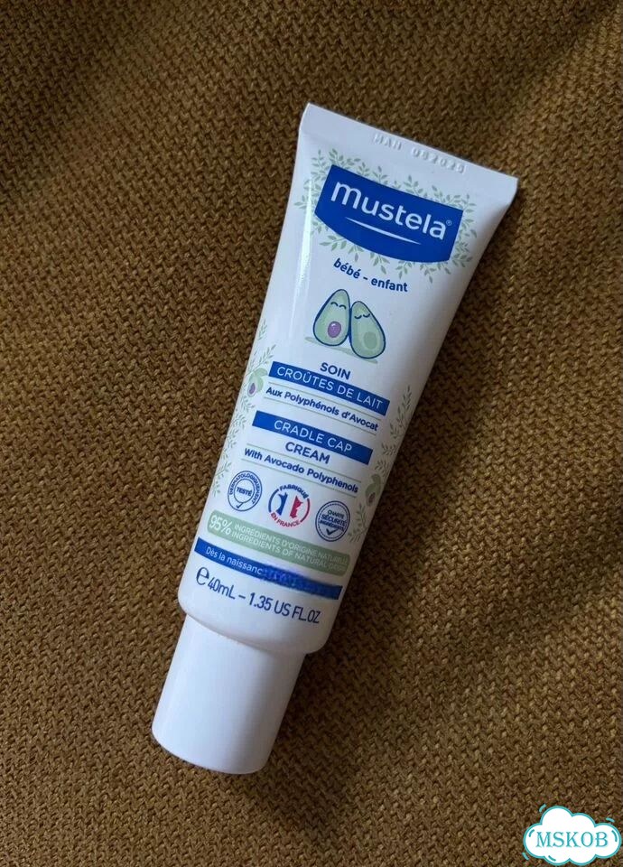 Mustela крем от молочных корочек фото 1