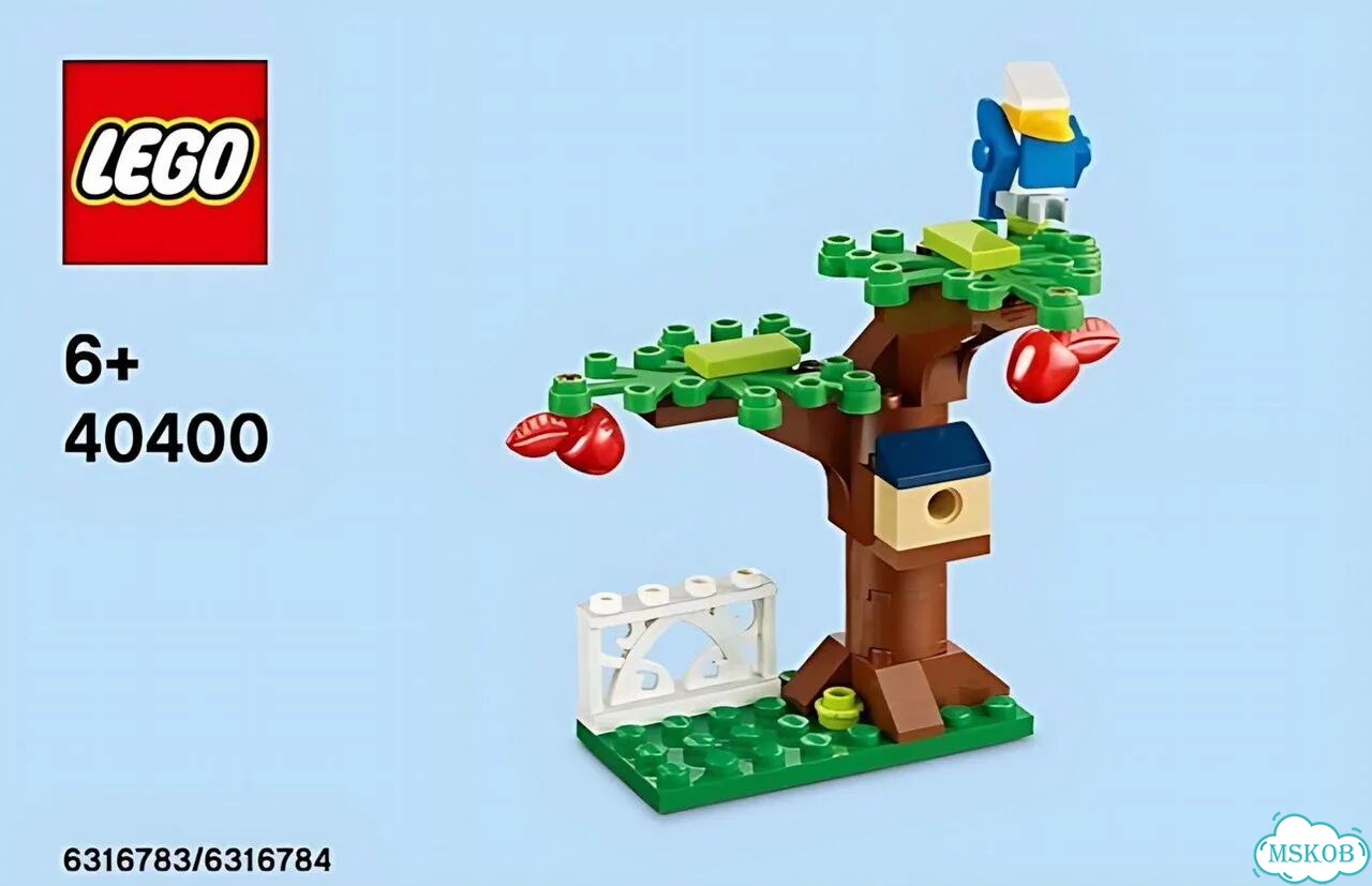 Конструктор Lego toys 40400 Яблоня фото 4