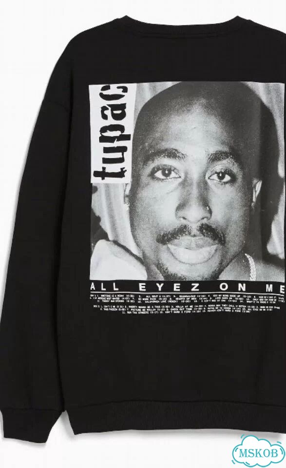 Свитшоты bershka tupac фото 1