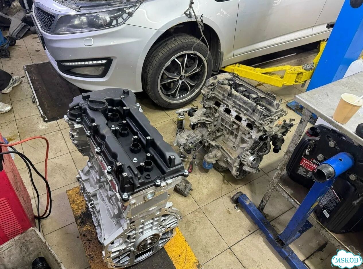 Двс G4KE 2.4 L Kia Sorento Kia Optima фото 6