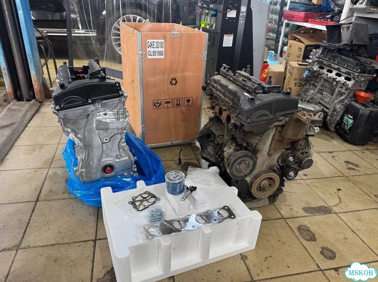 Двс G4KE 2.4 L Kia Sorento Kia Optima фото 7