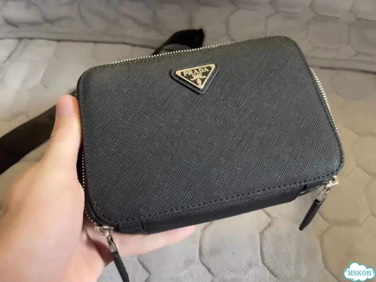 Мужская сумка prada фото 1