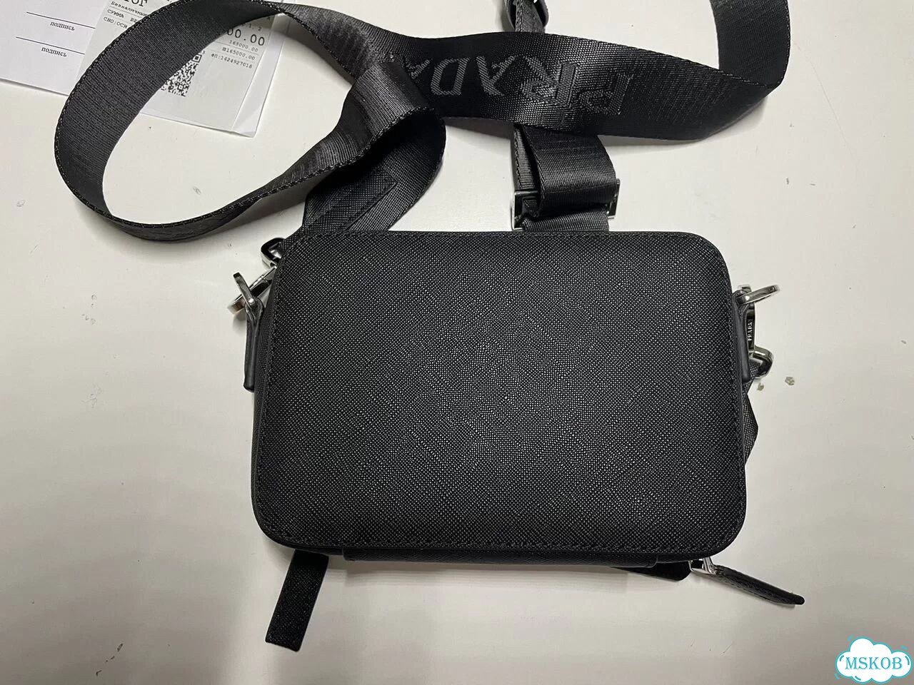 Мужская сумка prada фото 4