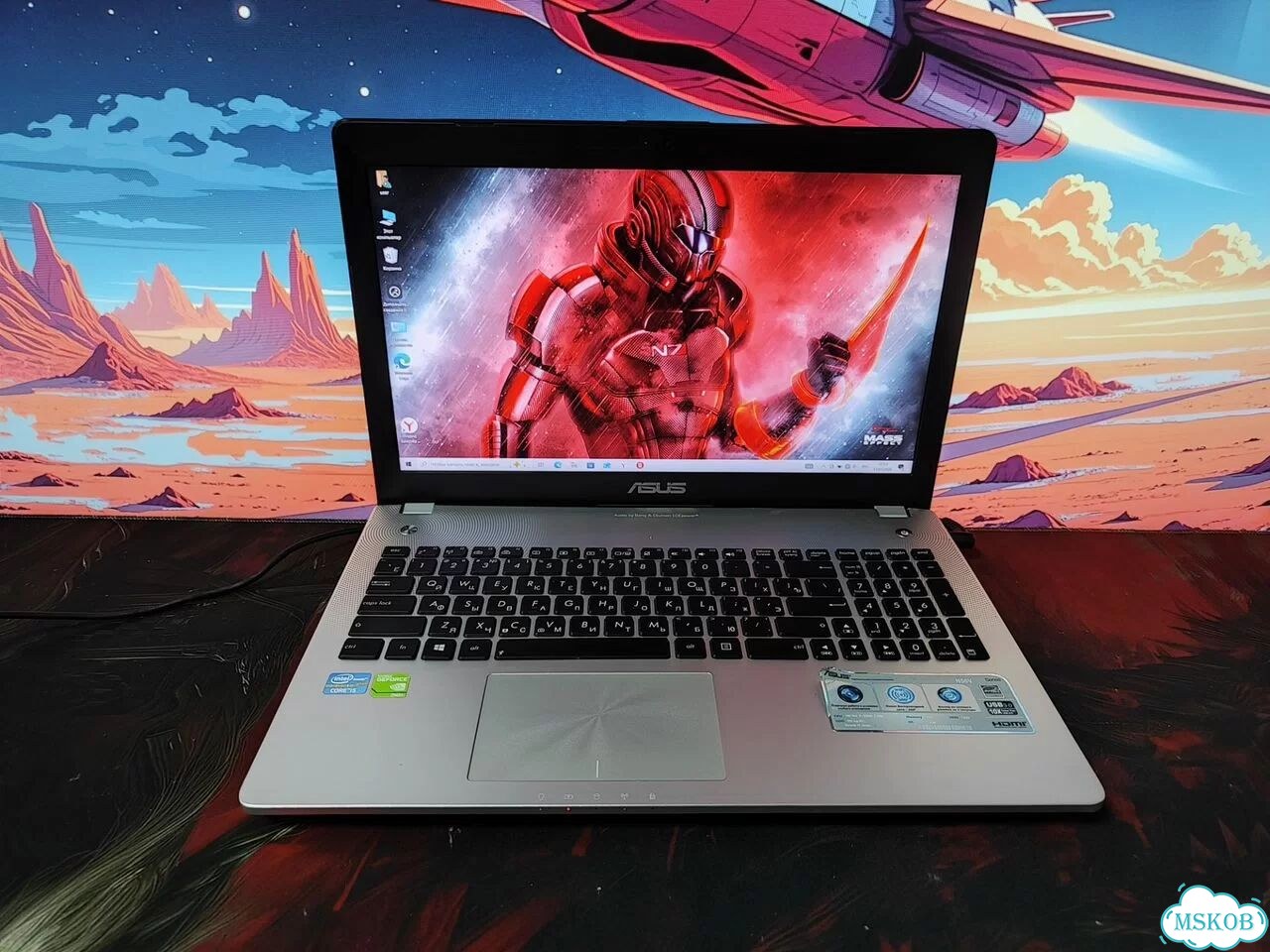 Игровой ноутбук asus i7 4Gb Видео 8 озу SSD фото 7