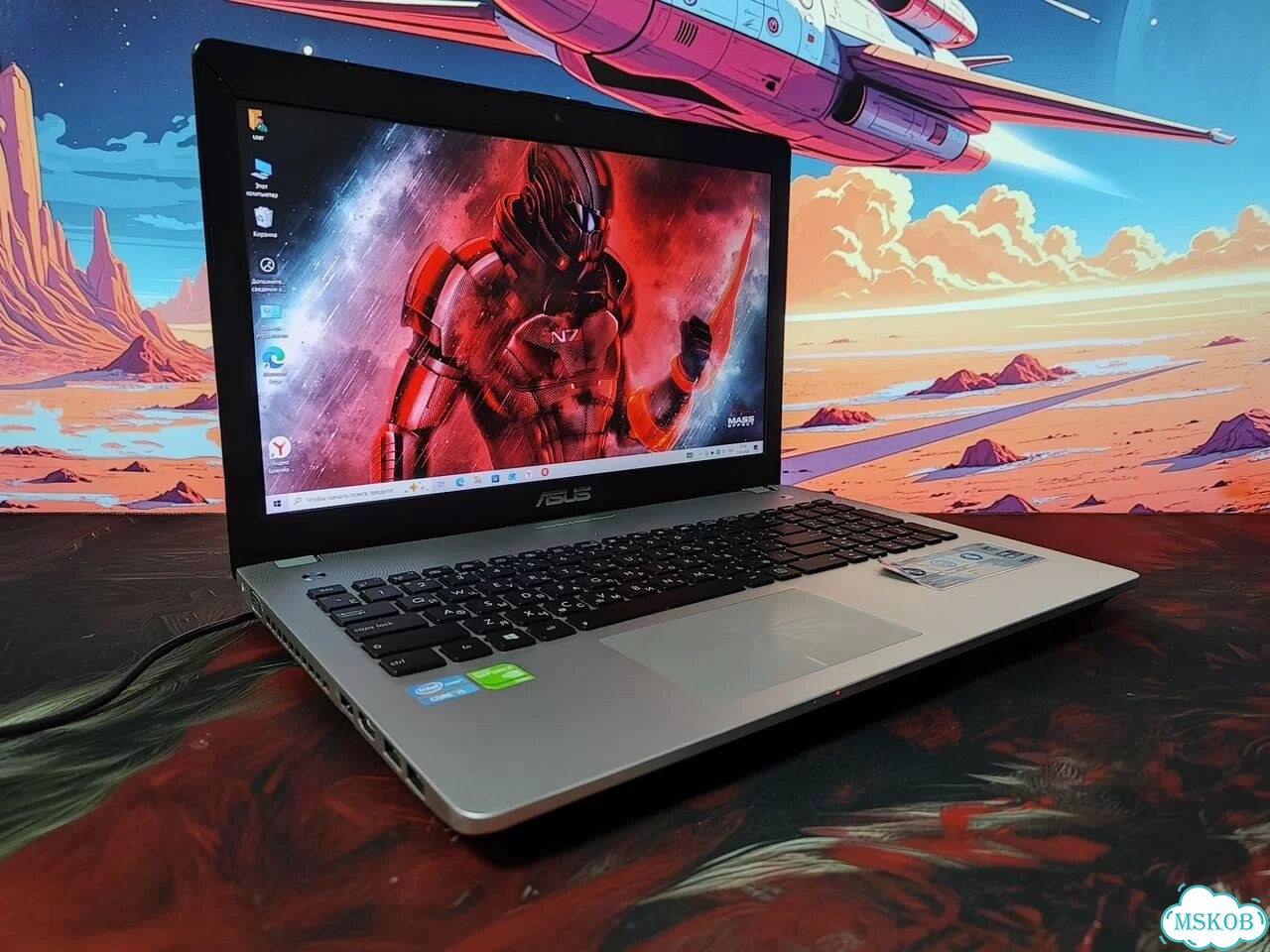 Игровой ноутбук asus i7 4Gb Видео 8 озу SSD фото 8