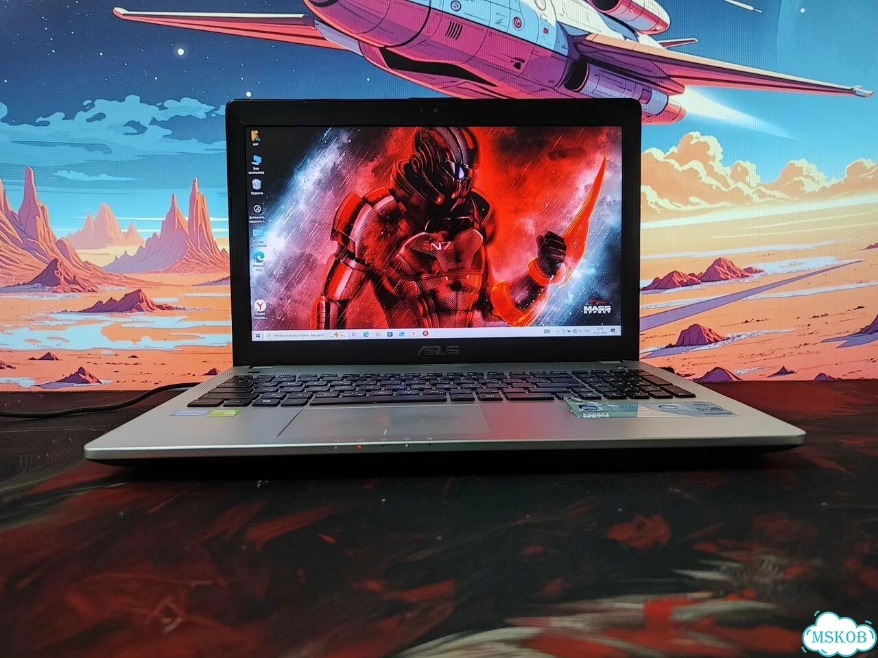Игровой ноутбук asus i7 4Gb Видео 8 озу SSD фото 9