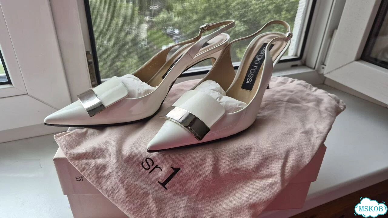 Sergio rossiтуфли / vernice soft bianco фото 1