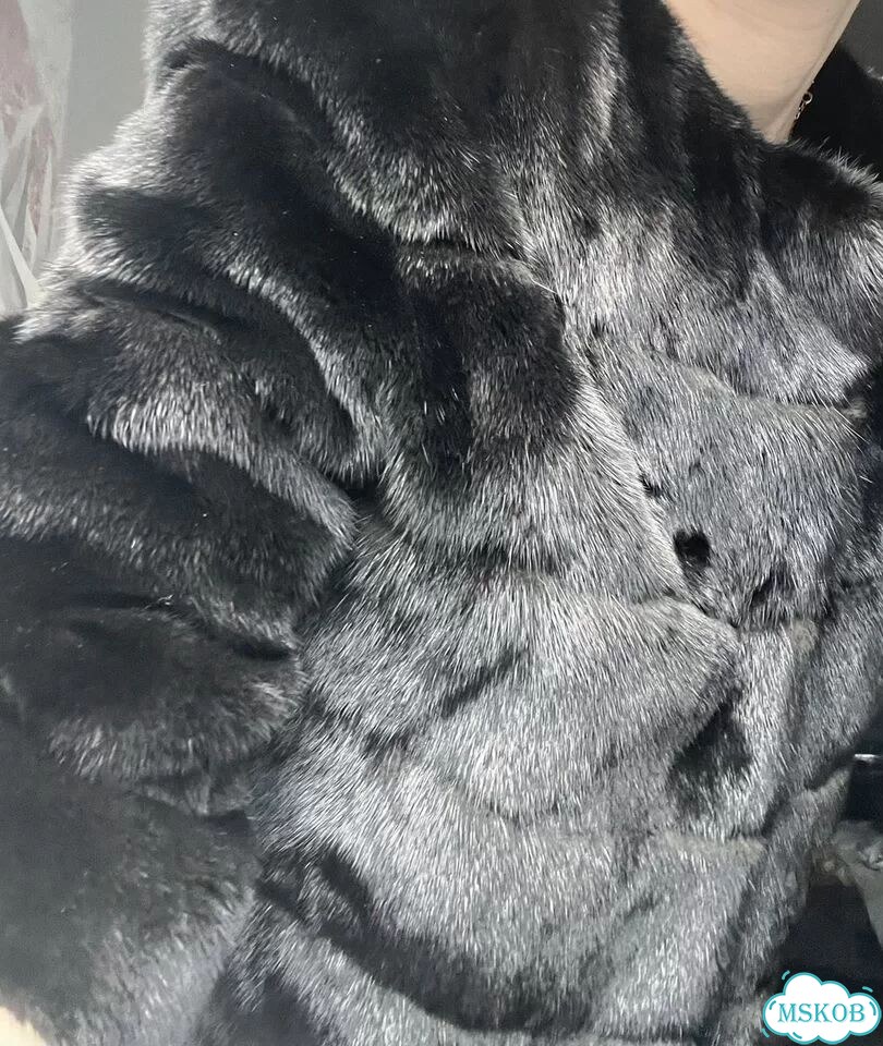 Шуба из норки автоледи 40-42 фото 7