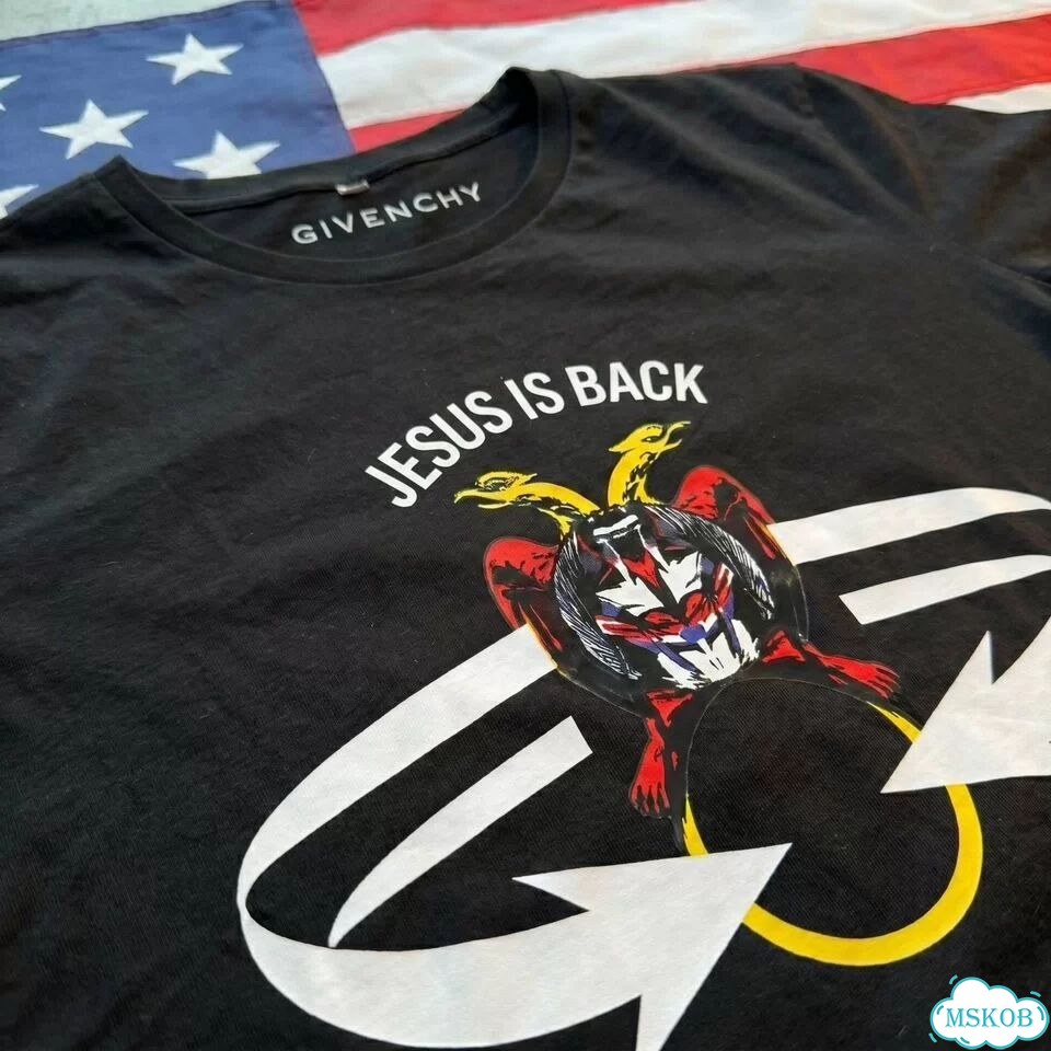 Футболка Givenchy SS14 Jesus is Back tee фото 5