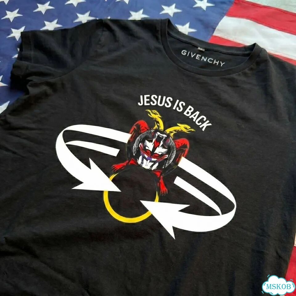 Футболка Givenchy SS14 Jesus is Back tee фото 7