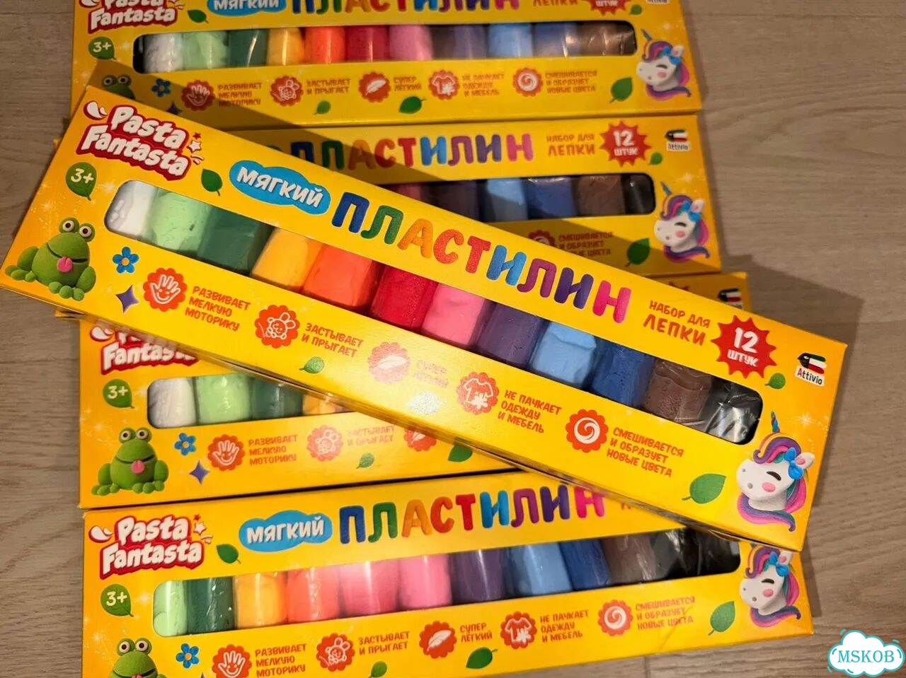 Мягкий пластилин новый фото 1