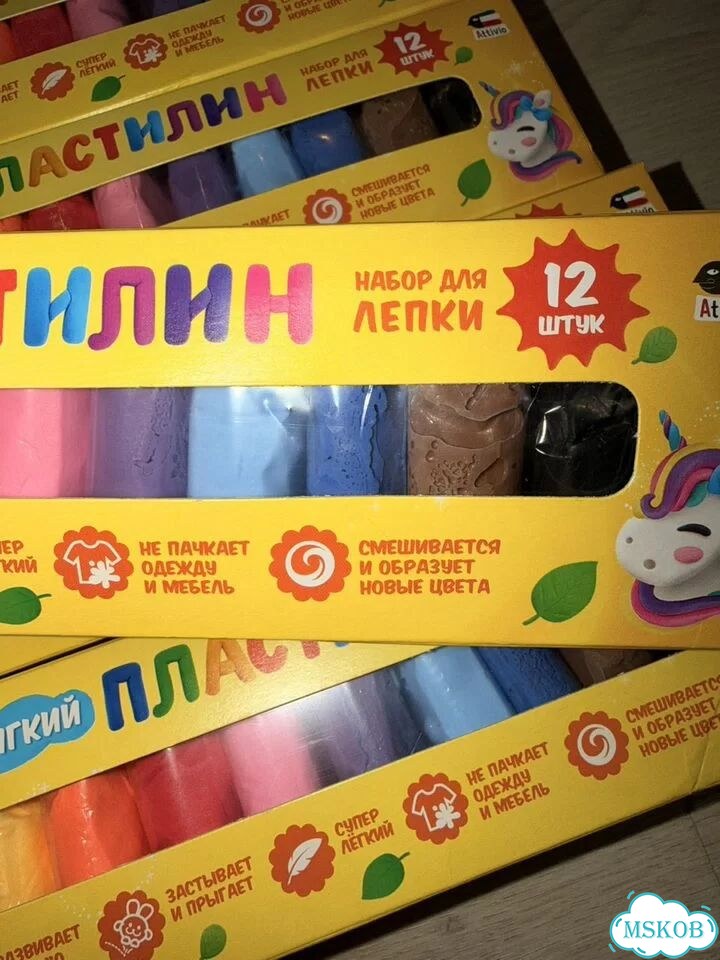 Мягкий пластилин новый фото 2
