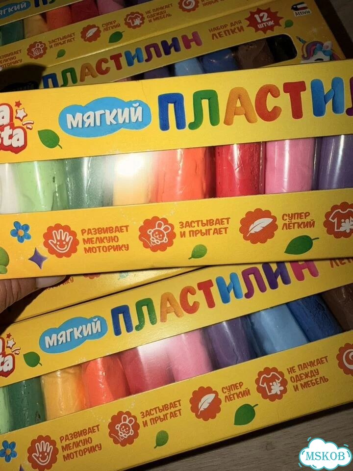 Мягкий пластилин новый фото 3