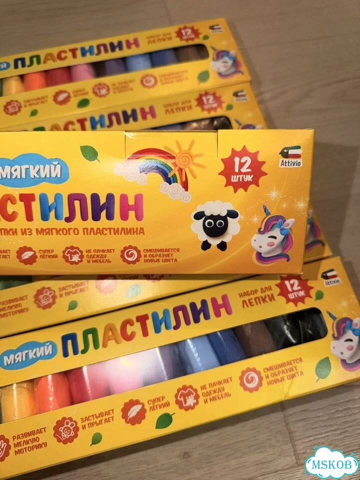 Мягкий пластилин новый фото 5