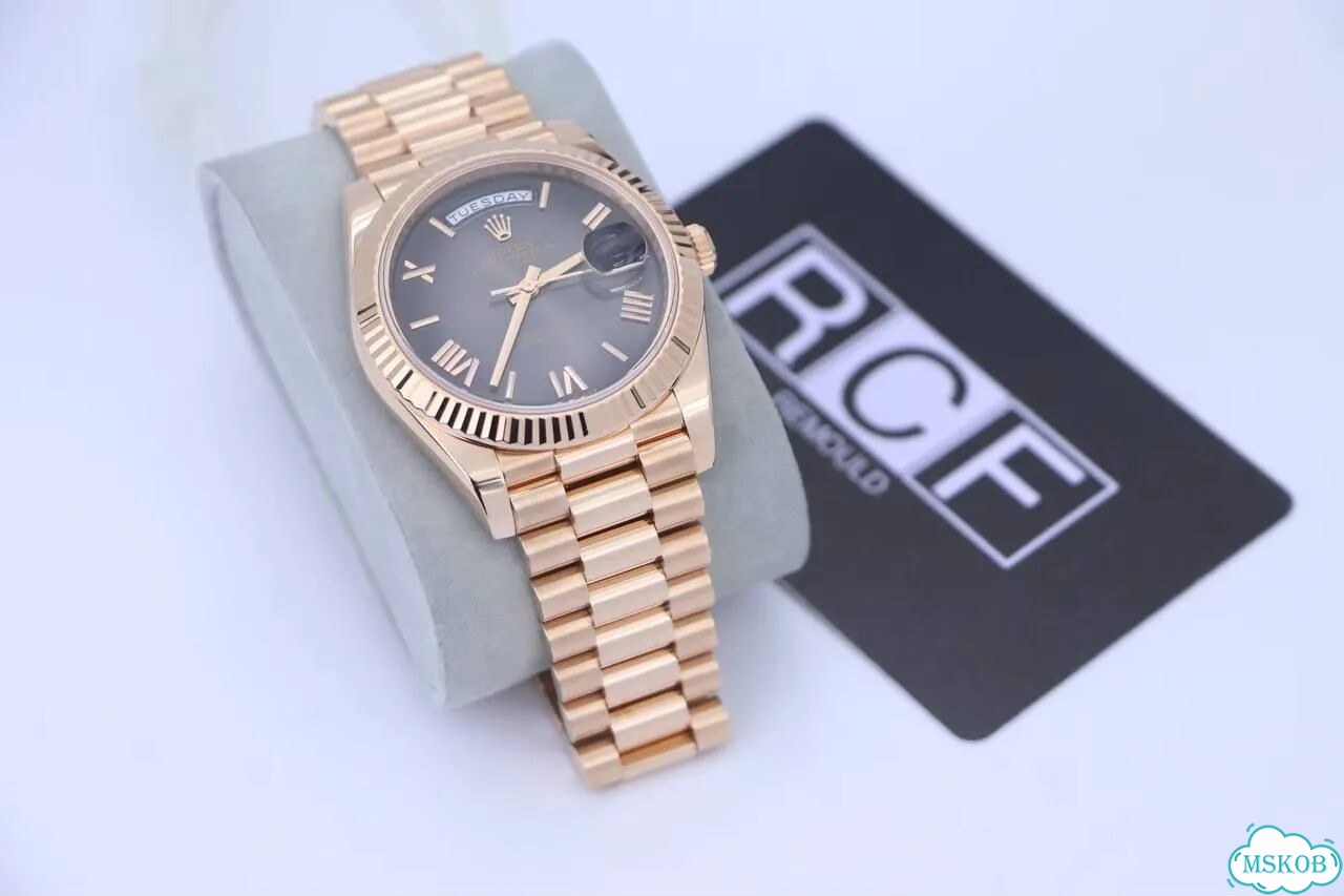Rolex daydate 36mm розовое золото фото 1