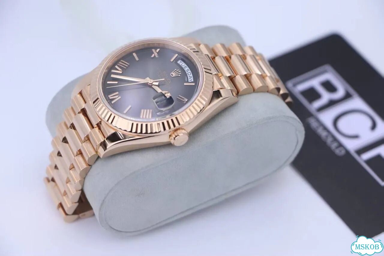 Rolex daydate 36mm розовое золото фото 2