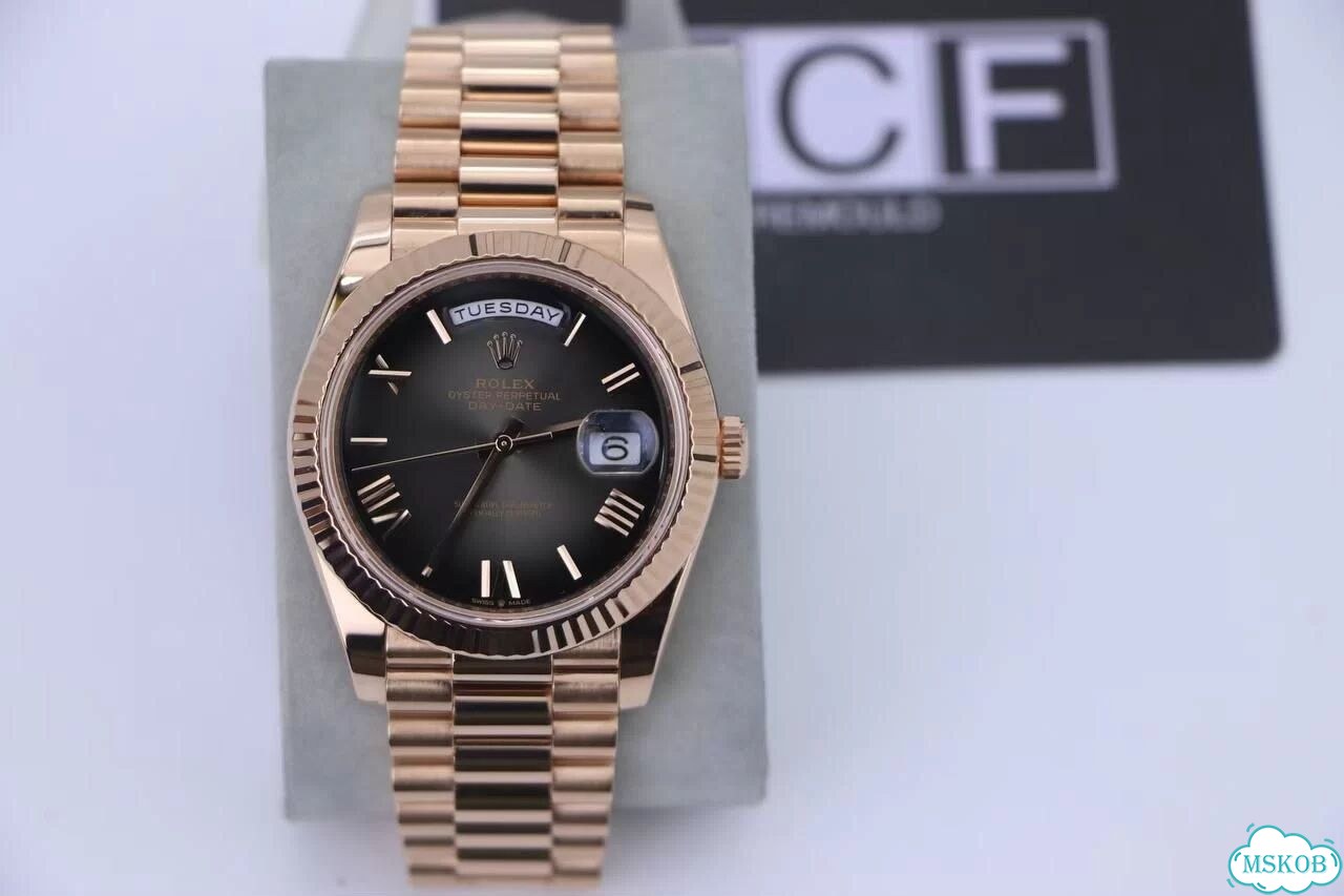 Rolex daydate 36mm розовое золото фото 3