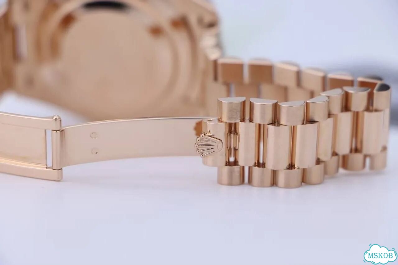 Rolex daydate 36mm розовое золото фото 5
