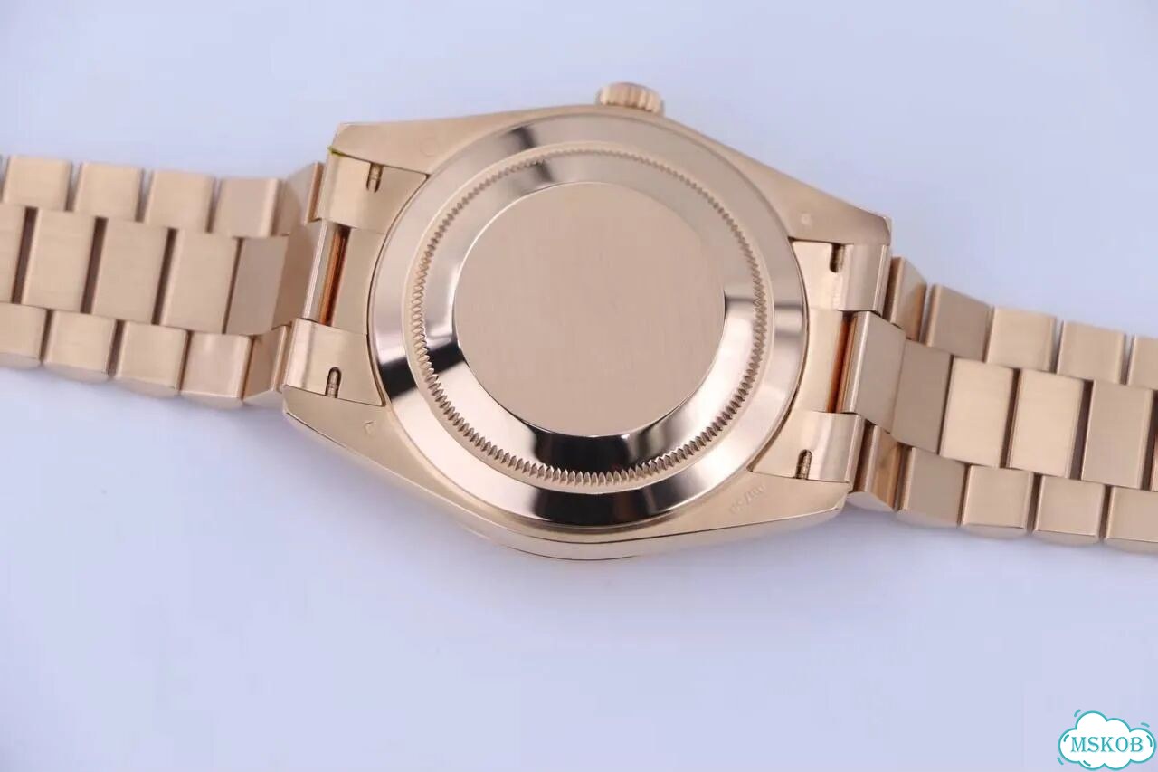 Rolex daydate 36mm розовое золото фото 8