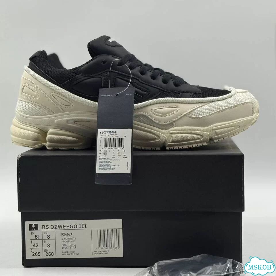 Raf simons ozweego 3 Beige Black Адидас Раф фото 6