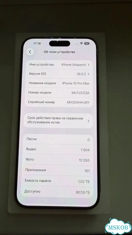 iPhone 15 Pro Max, 1 ТБ, 2 SIM фото 6
