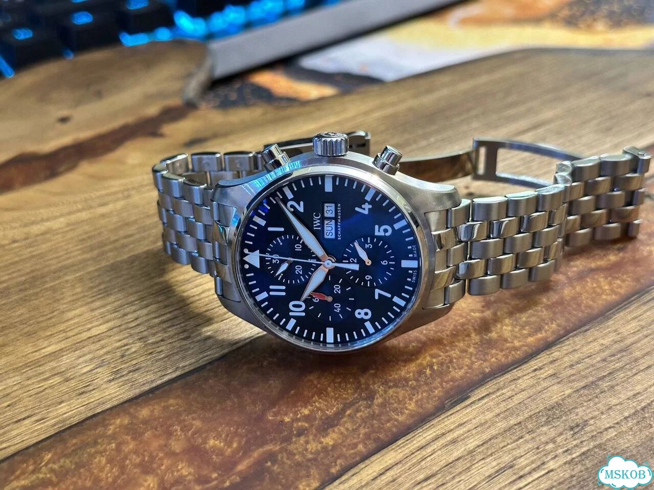 IWC Pilot Le Petit Prince Chronograph 43 в наличии фото 5