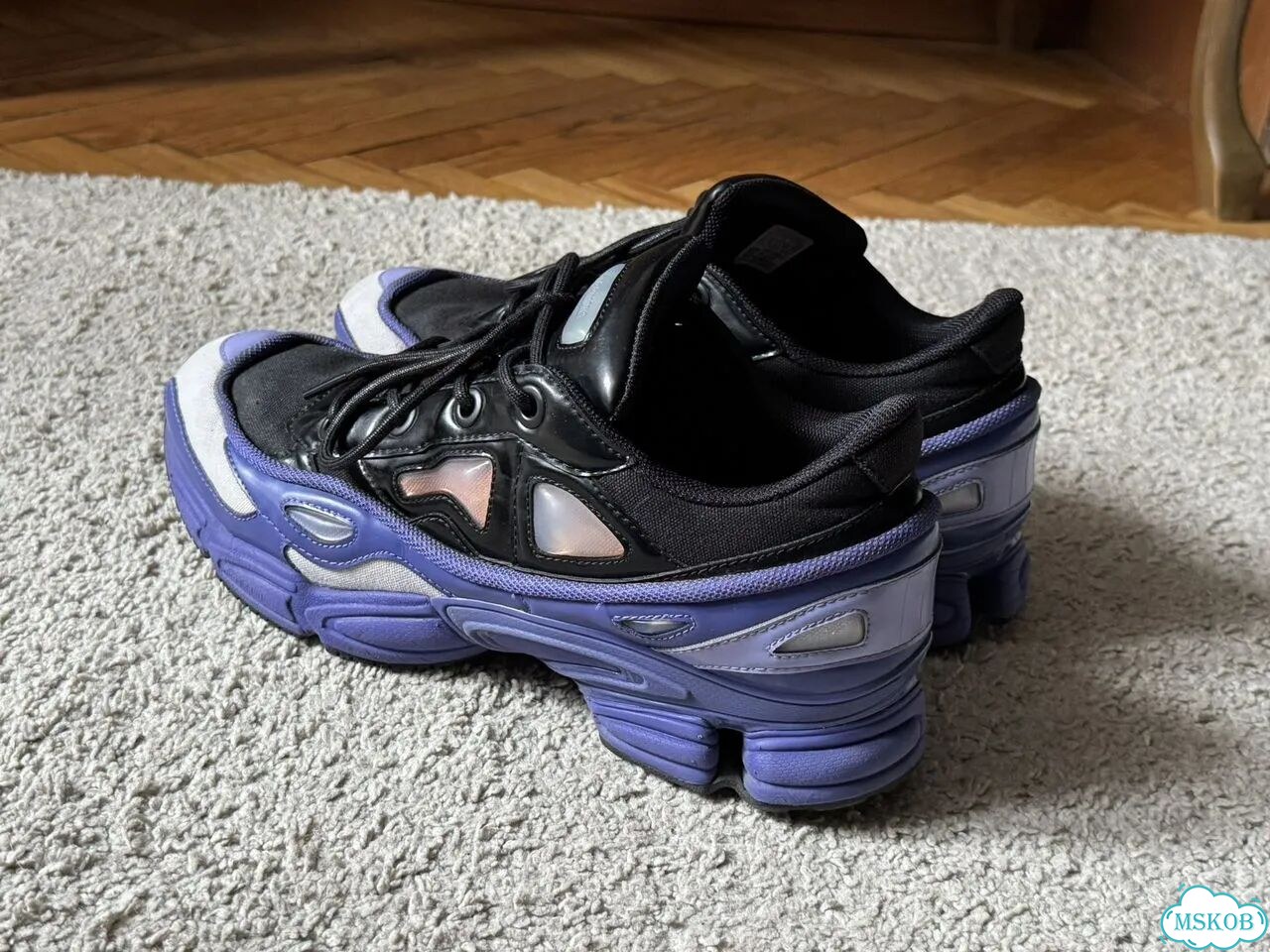Adidas x Raf Simons ozweego 3 purple 45,5 фото 4