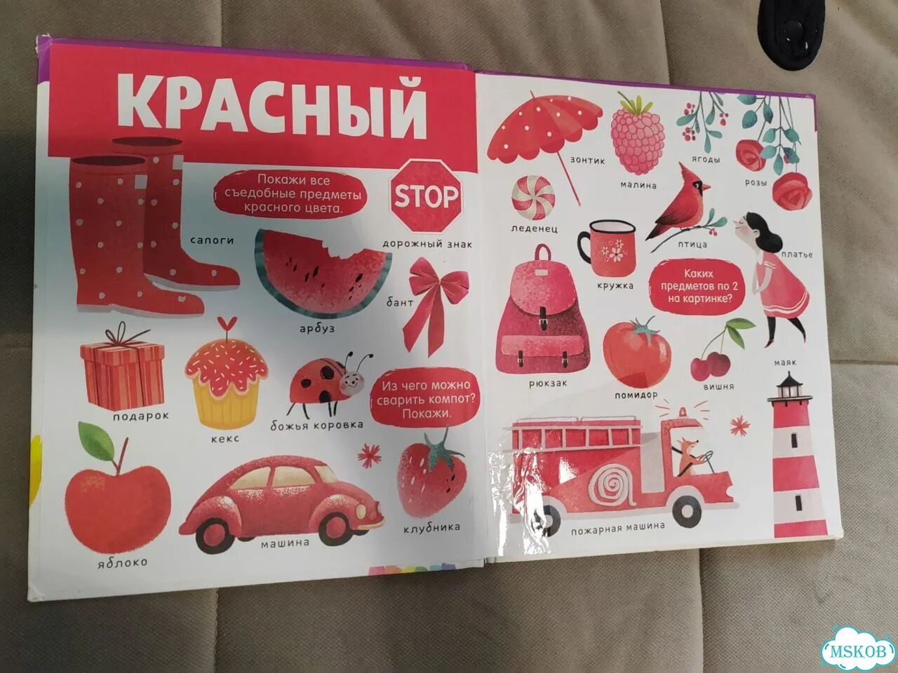 Комплект развивающих пособий для изучения цветов фото 5