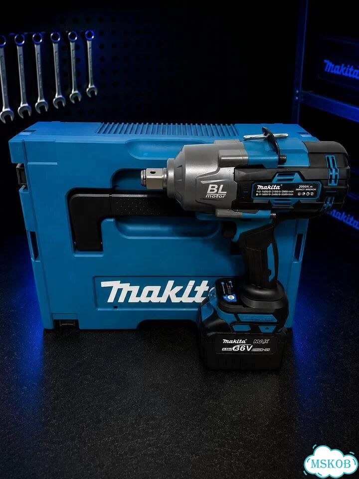 Гайковерт Makita 2000 Нм 36V в кейсе фото 2