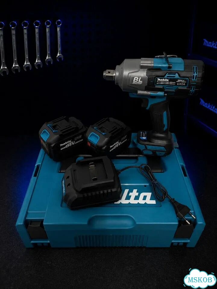 Гайковерт Makita 2000 Нм 36V в кейсе фото 4