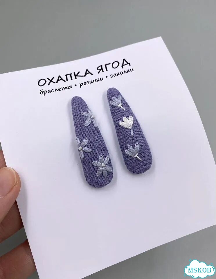 Заколки для волос ручной работы фото 10