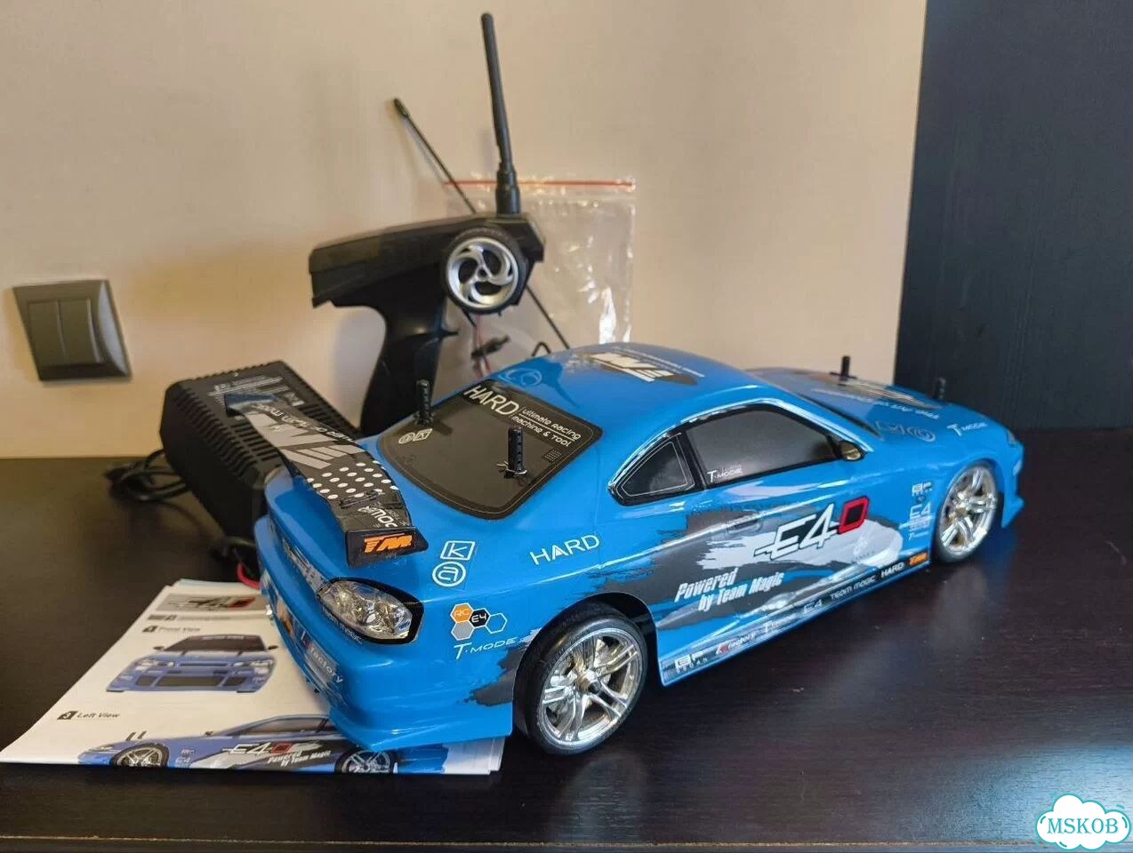 Rc drift кузов Nissan Silvia s15 e4d 1/10 фото 2