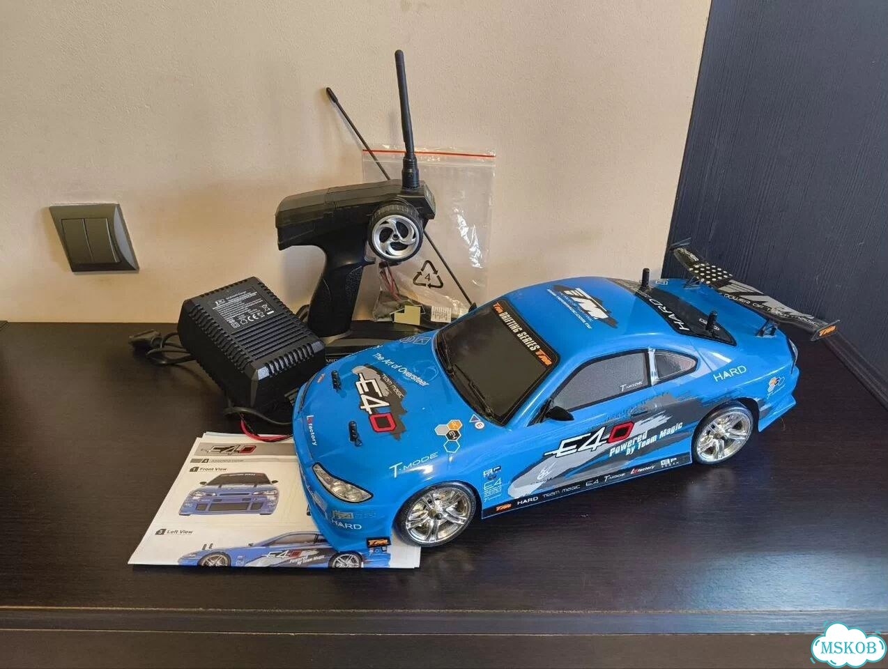 Rc drift кузов Nissan Silvia s15 e4d 1/10 фото 4