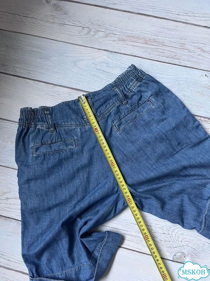 Шорты бермуды женские лето 42 44 M&S хлопок фото 7