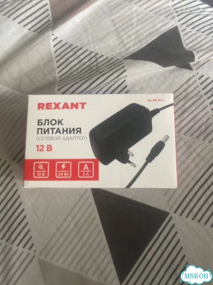 Блок питания для (сетевой адаптер) 12В rexant фото 1