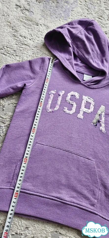 Худи на девочку 134 us polo assn фото 3