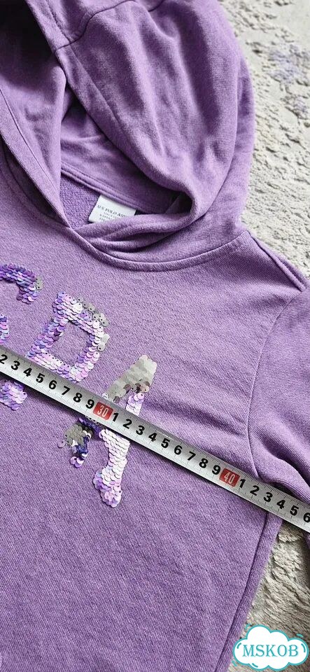 Худи на девочку 134 us polo assn фото 4