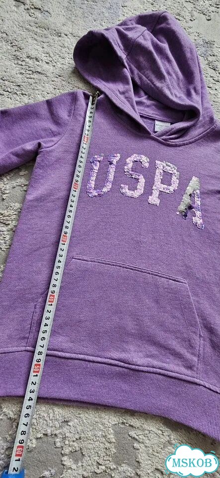Худи на девочку 134 us polo assn фото 7