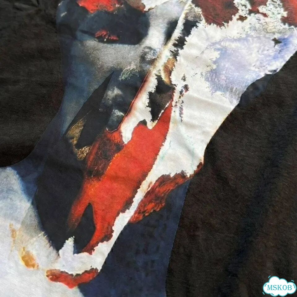 Футболка Givenchy Devil Horn angel tee фото 7